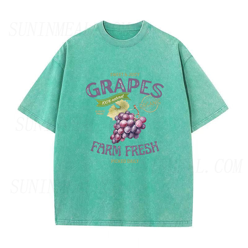 Grapes Vintage Unisex Tee