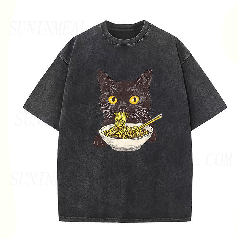 Noodle Cat Unisex Tee