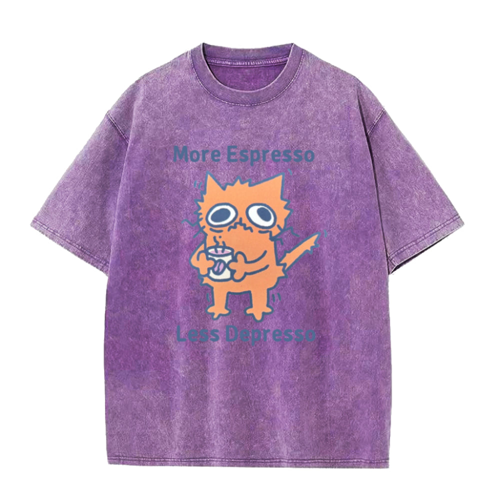 モア・エスプレッソ・レス・デプレッソ ユニセックスTシャツ