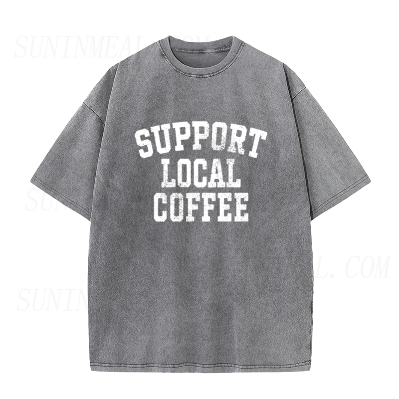 Support Local Coffee Unisex Tee