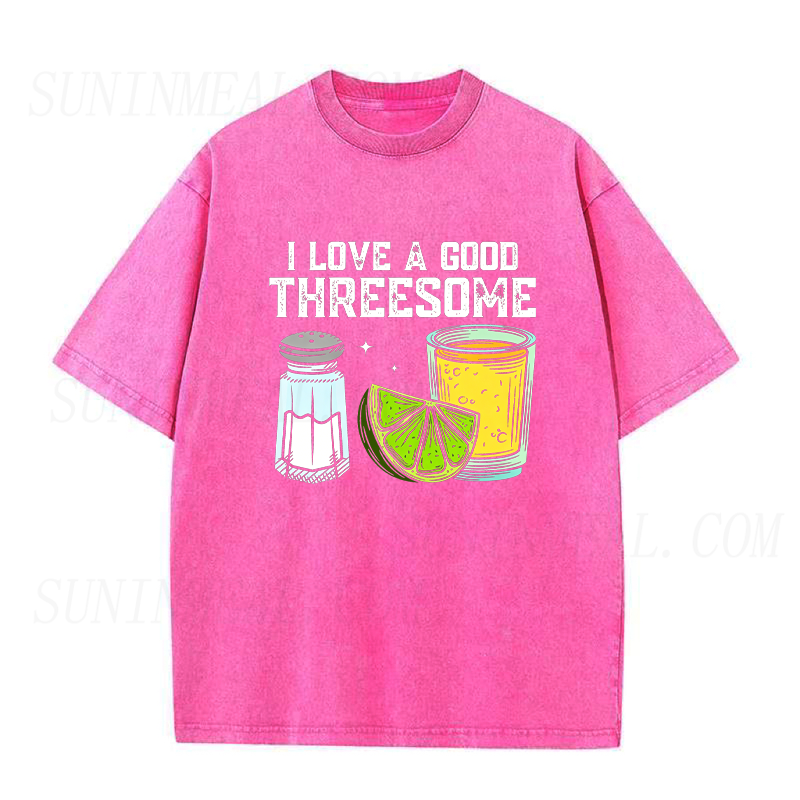I Love A Good Threesome Unisex Tee