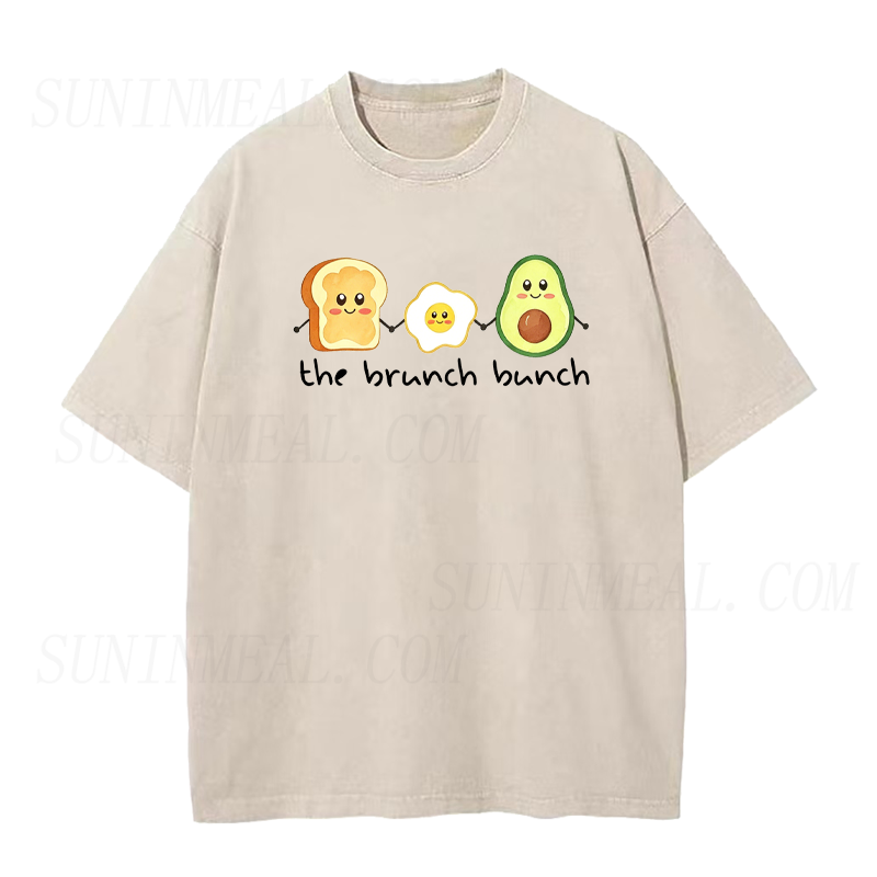 The Brunch Bunch Toast Egg & Avocado Unisex Tee