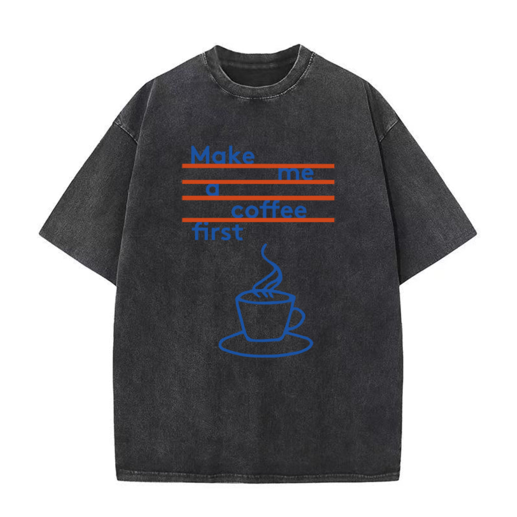 まずはコーヒーを淹れて ユニセックスTシャツ
