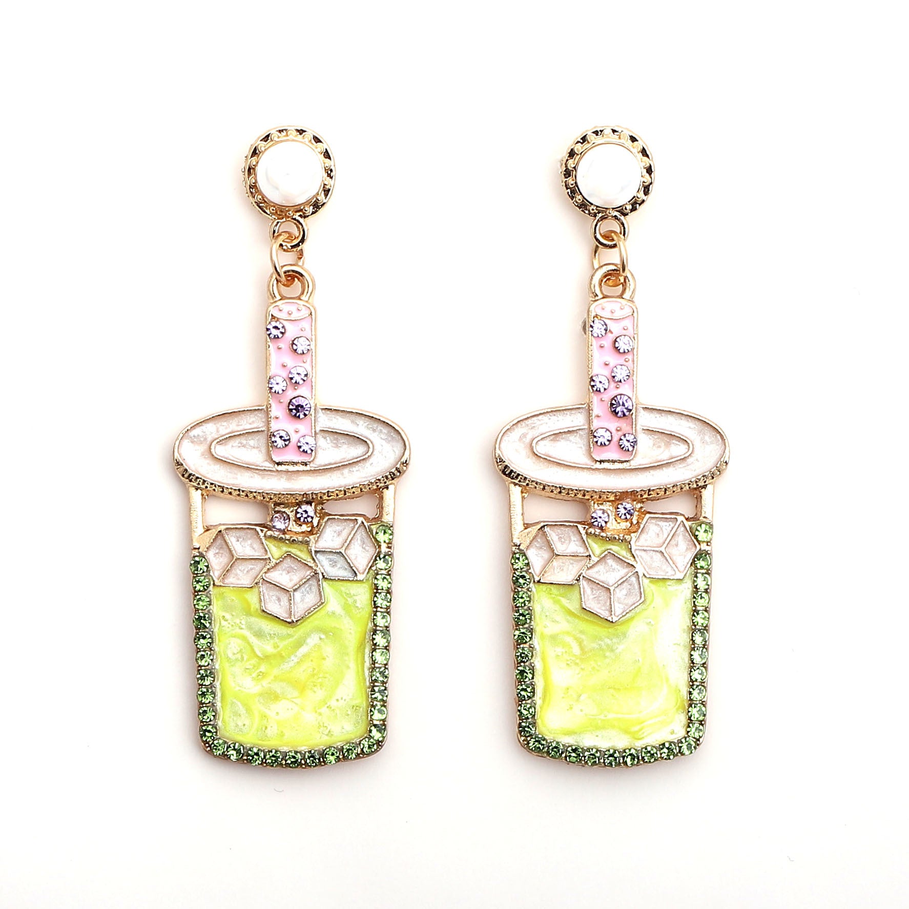 Iced Coffee Earrings