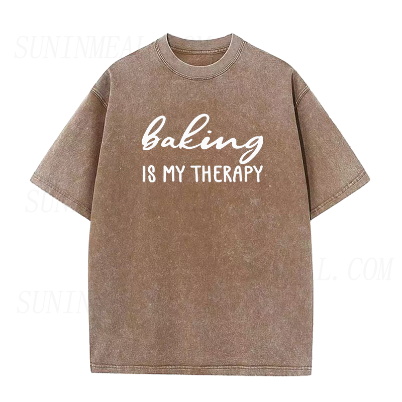 Baking Is My Therapy Unisex Tee