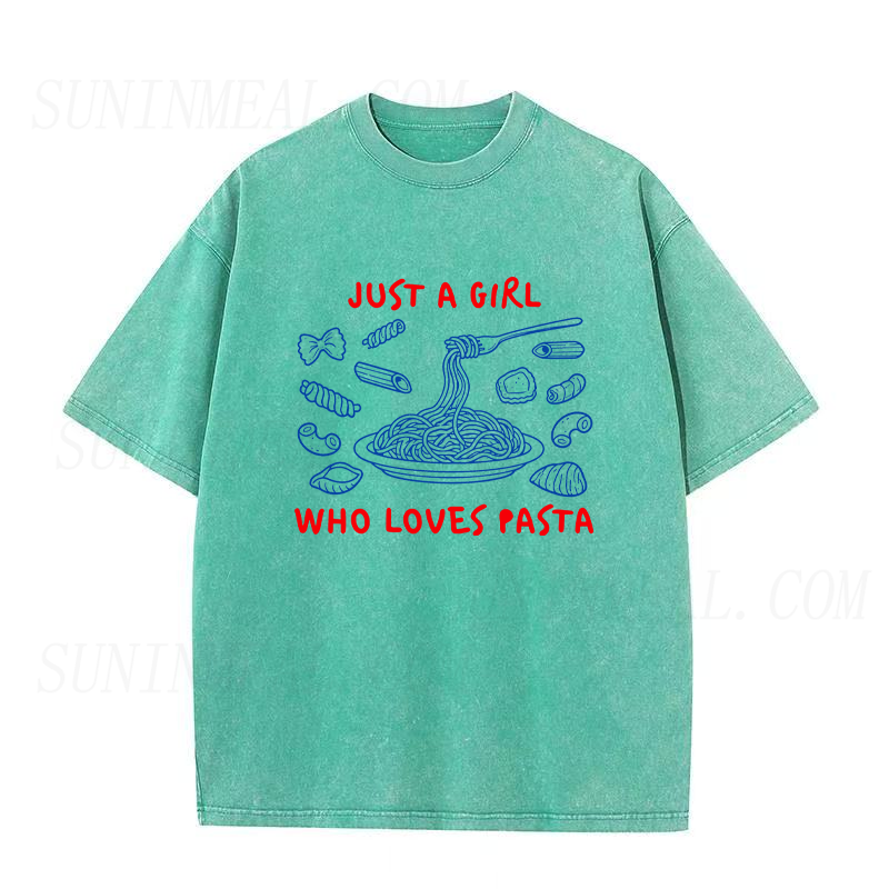 Just A Girl Who Loves Pasta Unisex Tee