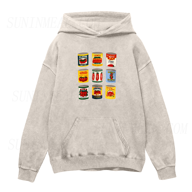 Tomato Can Unisex Hoodie