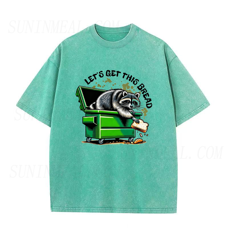 Let’s Get This Bread Raccoon Unisex Tee