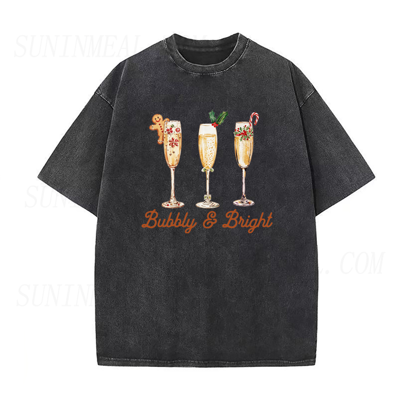 Bubbly and Bright Champagne Unisex Tee
