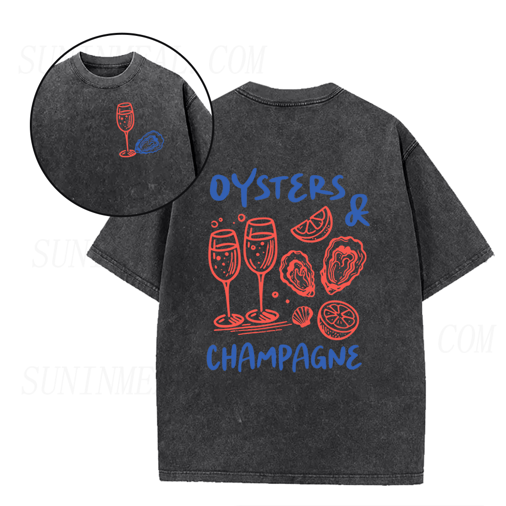 Oysters & Champagne Unisex Tee