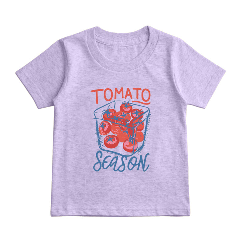 tomato seasons Kids T-Shirt