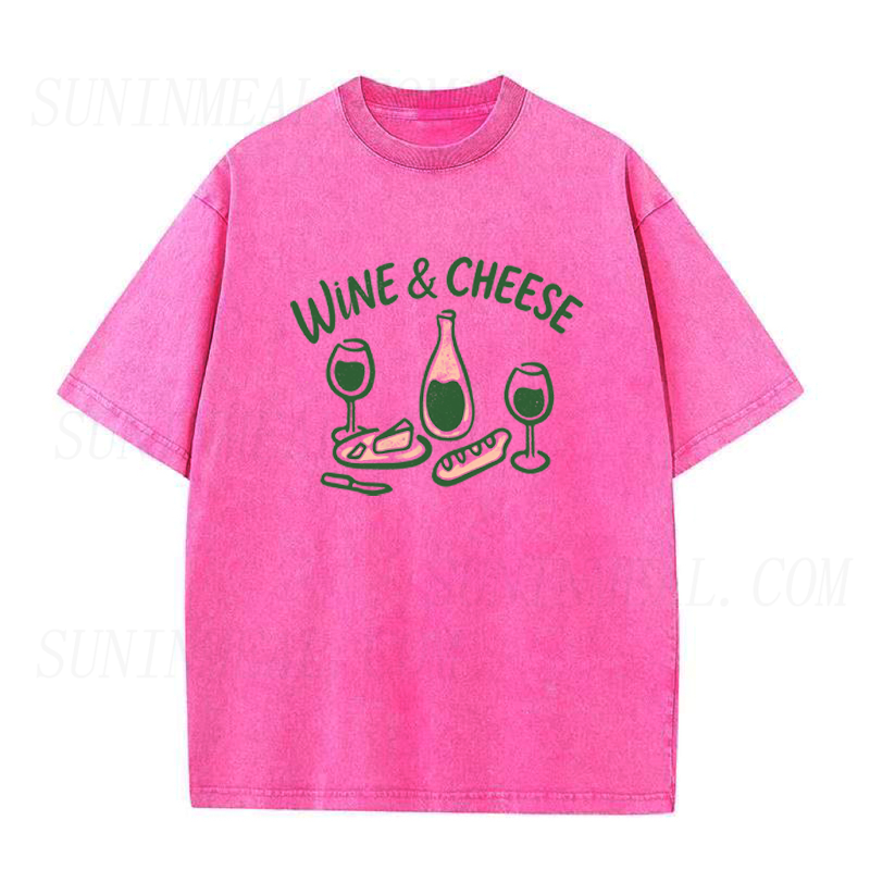 Wine & Cheese Unisex Tee