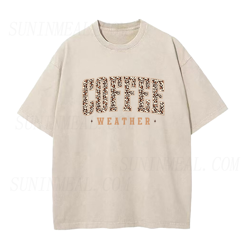 Retro Coffee Weather Unisex Tee