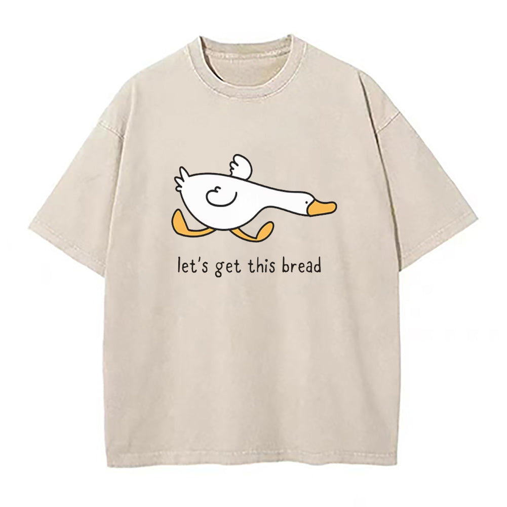 「レッツ・ゲット・ディス・ブレッド」ユニセックスTシャツ