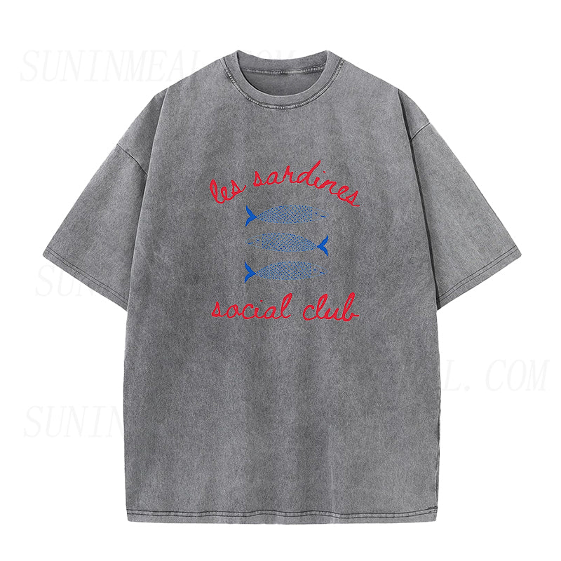 Les Sardines Social Club Unisex Tee