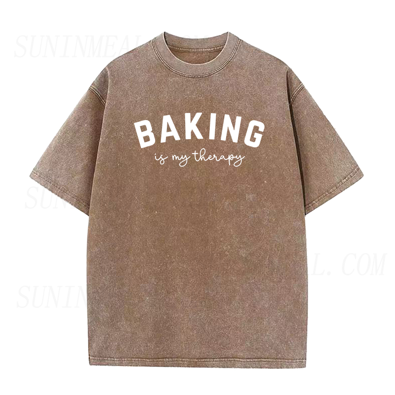 Baking Is My Therapy Unisex Tee