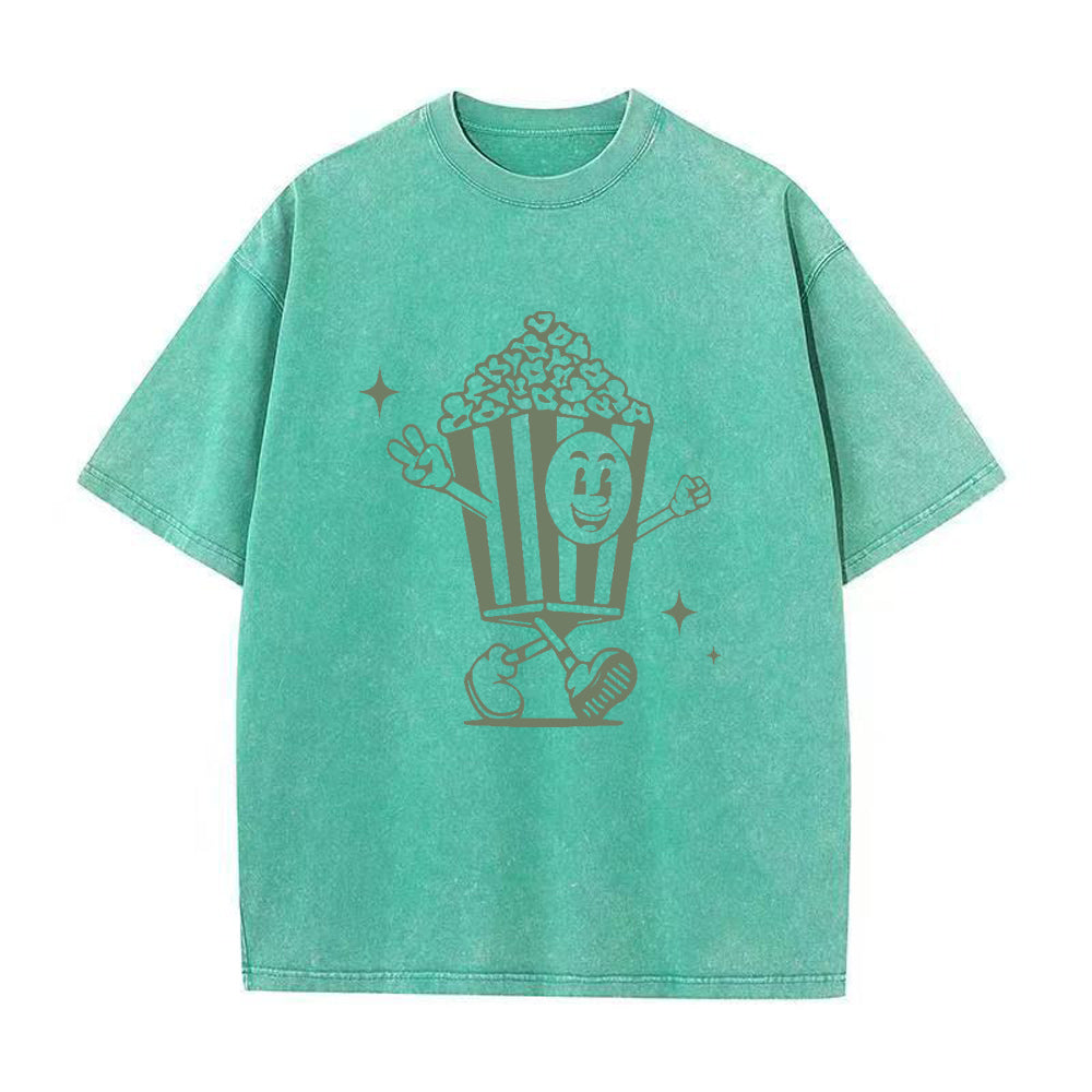 ポップコーン ユニセックスTシャツ