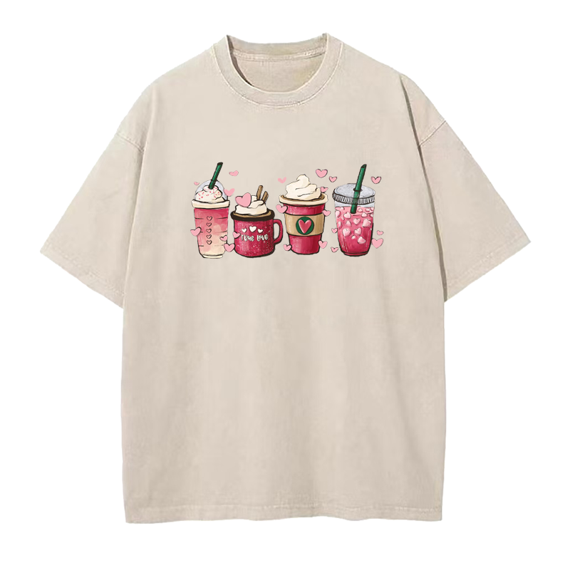 Valentine Coffee Tee