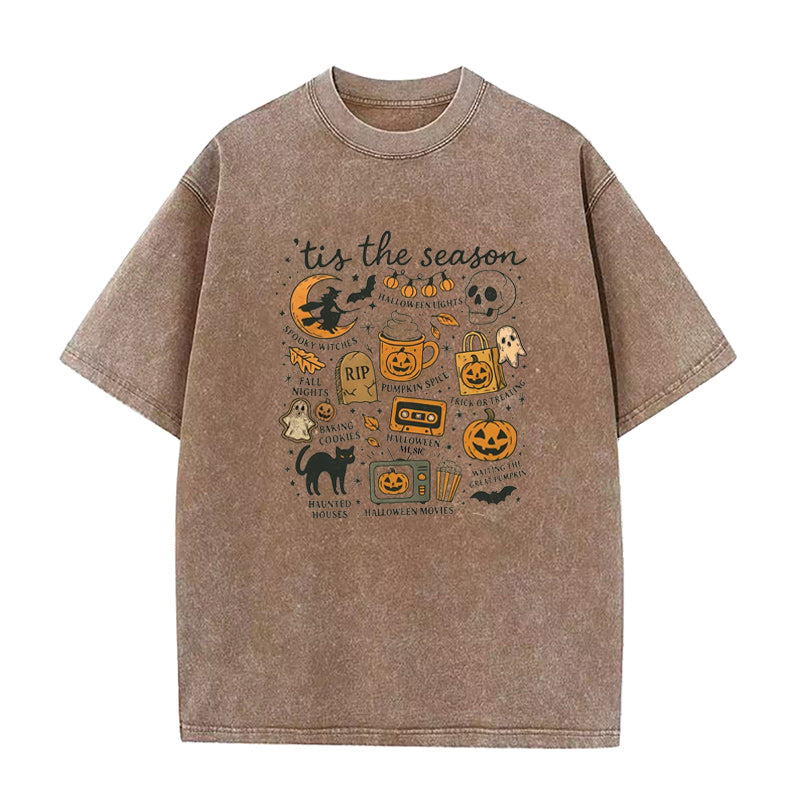 Halloween fall Ghost Unisex Tee