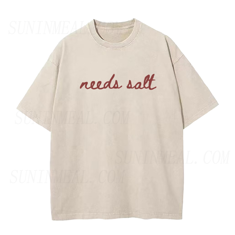 Needs Salt Unisex Tee