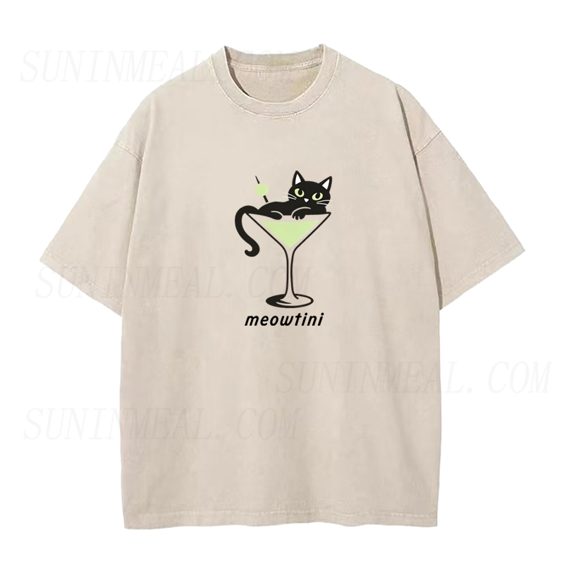 Meowtini Unisex Tee