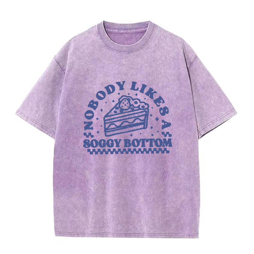 濡れたお尻は誰も好きじゃない ユニセックスTシャツ
