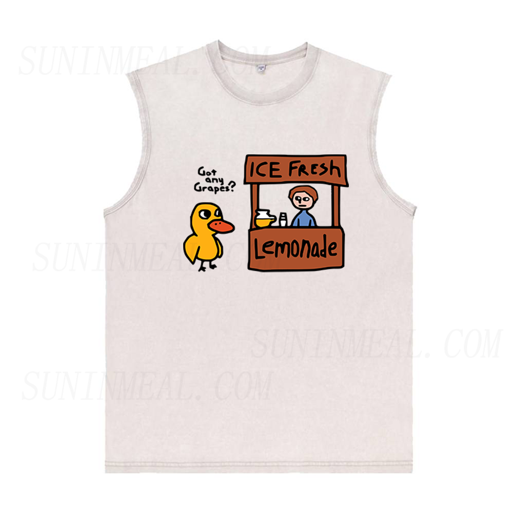 Ice Fresh Lemonade Unisex Tank Top