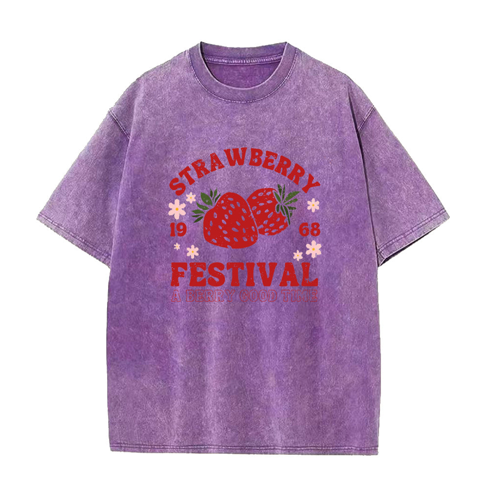 strawberry festival Unisex Tee