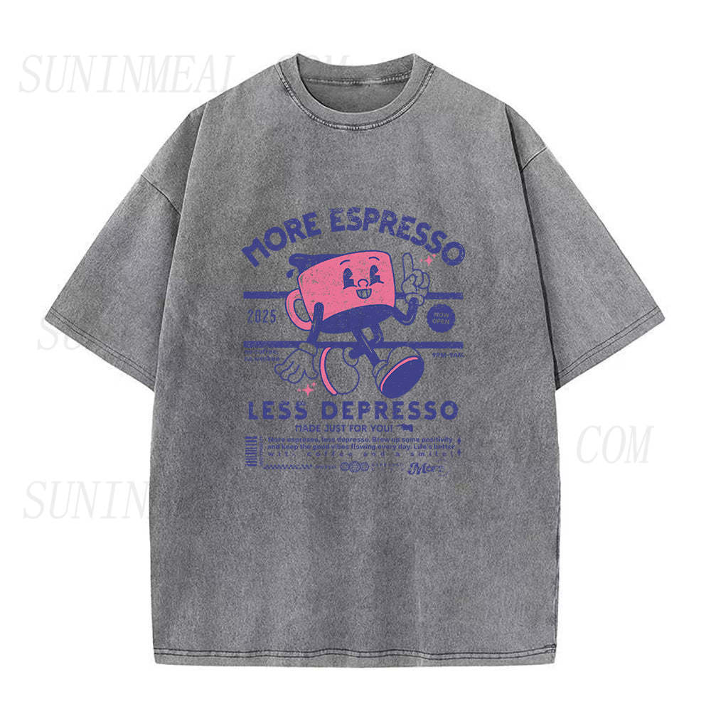 More Espresso Less Depresso Unisex Tee