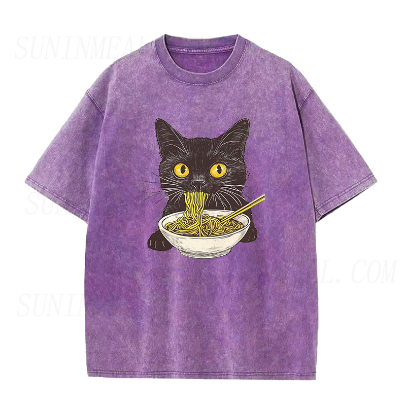 Noodle Cat Unisex Tee