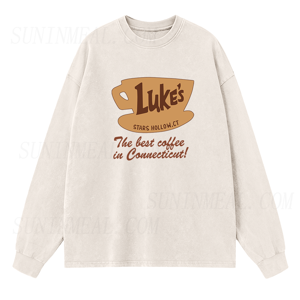 Luke's Coffee Long Sleeve Unisex Tee