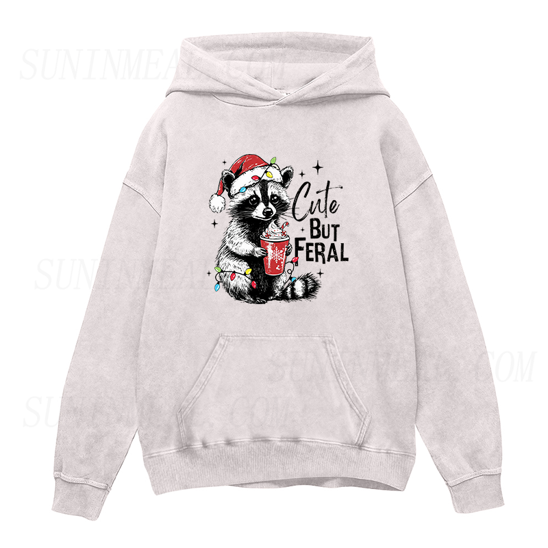 Cute But Feral Unisex Hoodie