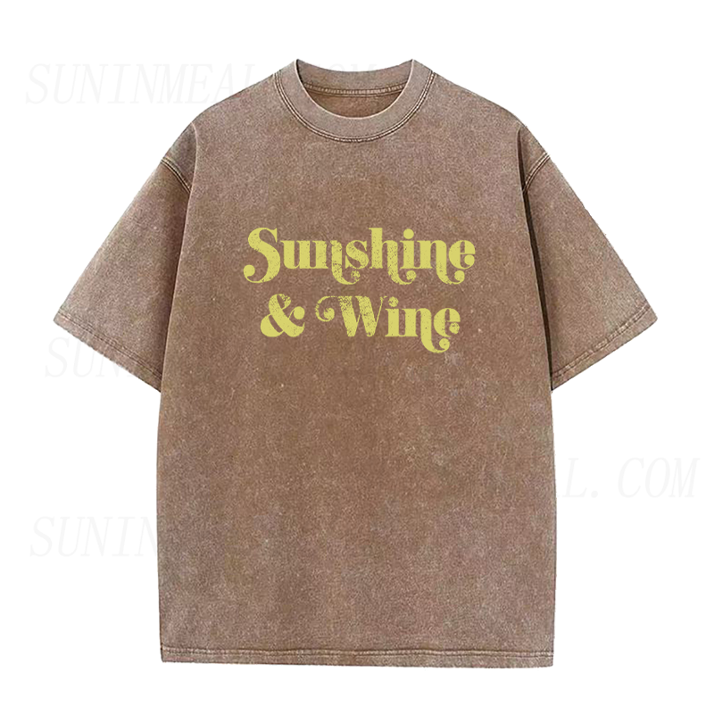 Sunshine & Wine Unisex Tee