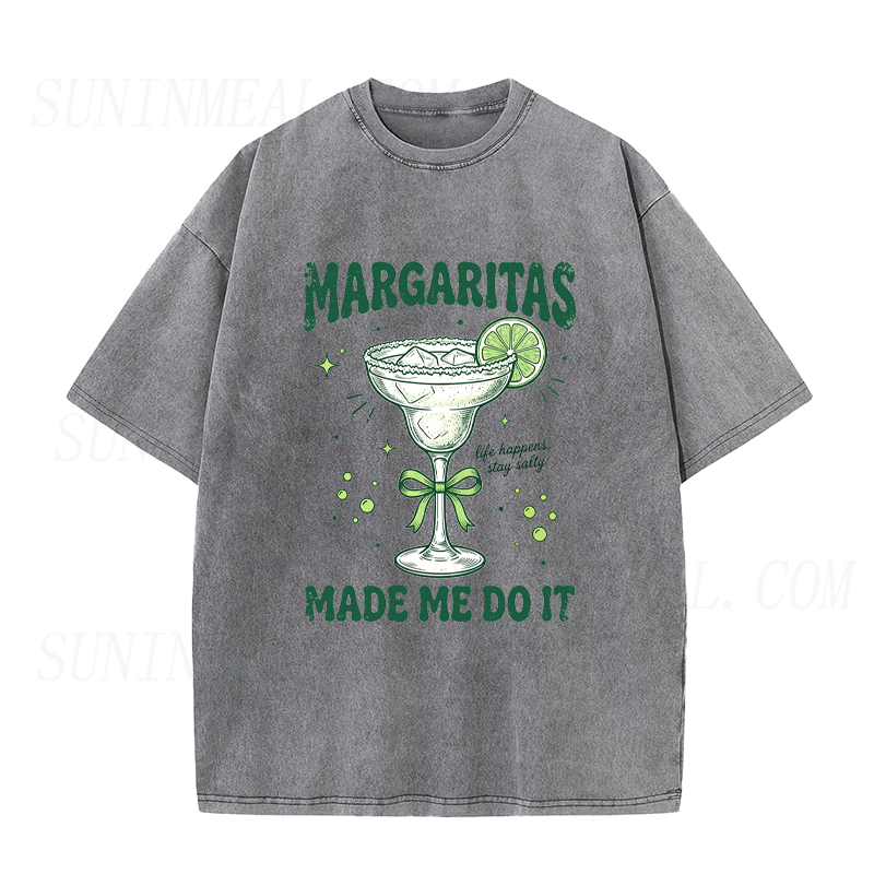 Margaritas Made Me Do It Unisex Tee