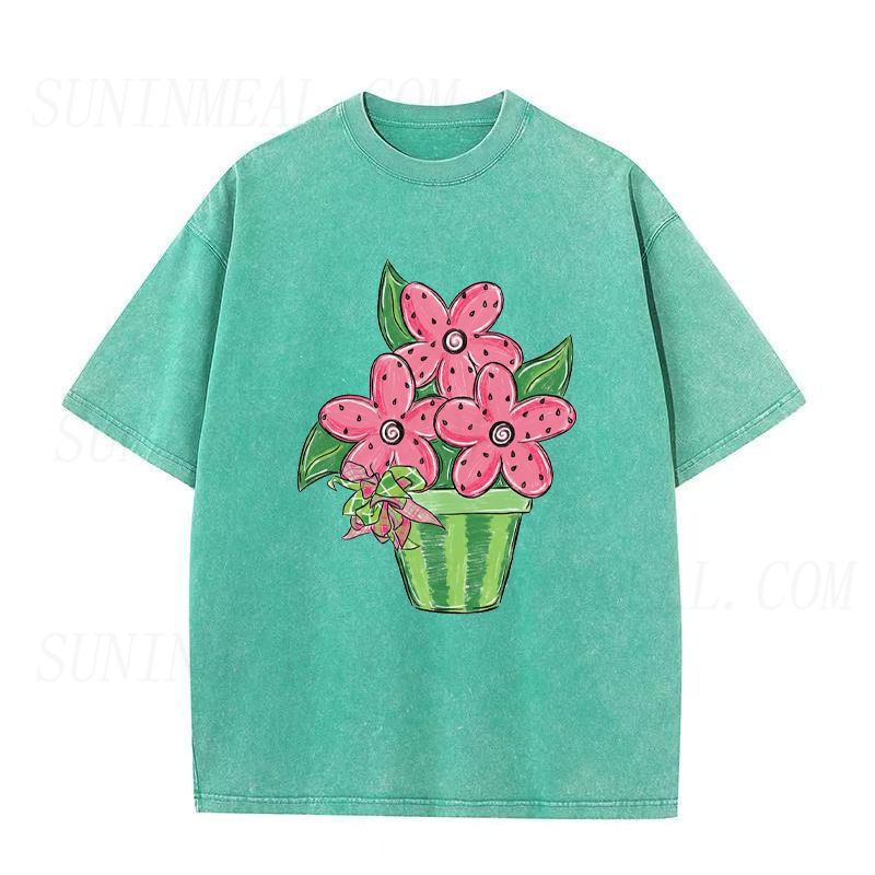 Watermelon Flower Unisex Tee