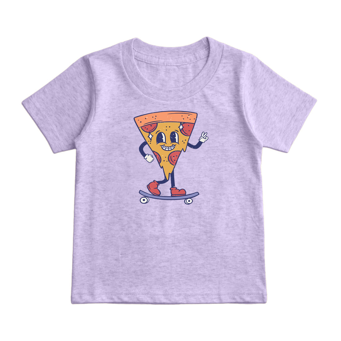 Pizza Skateboard Kids T-Shirt