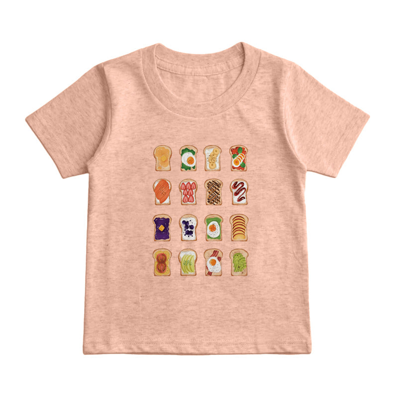 Toast Breakfast Kids T-Shirt