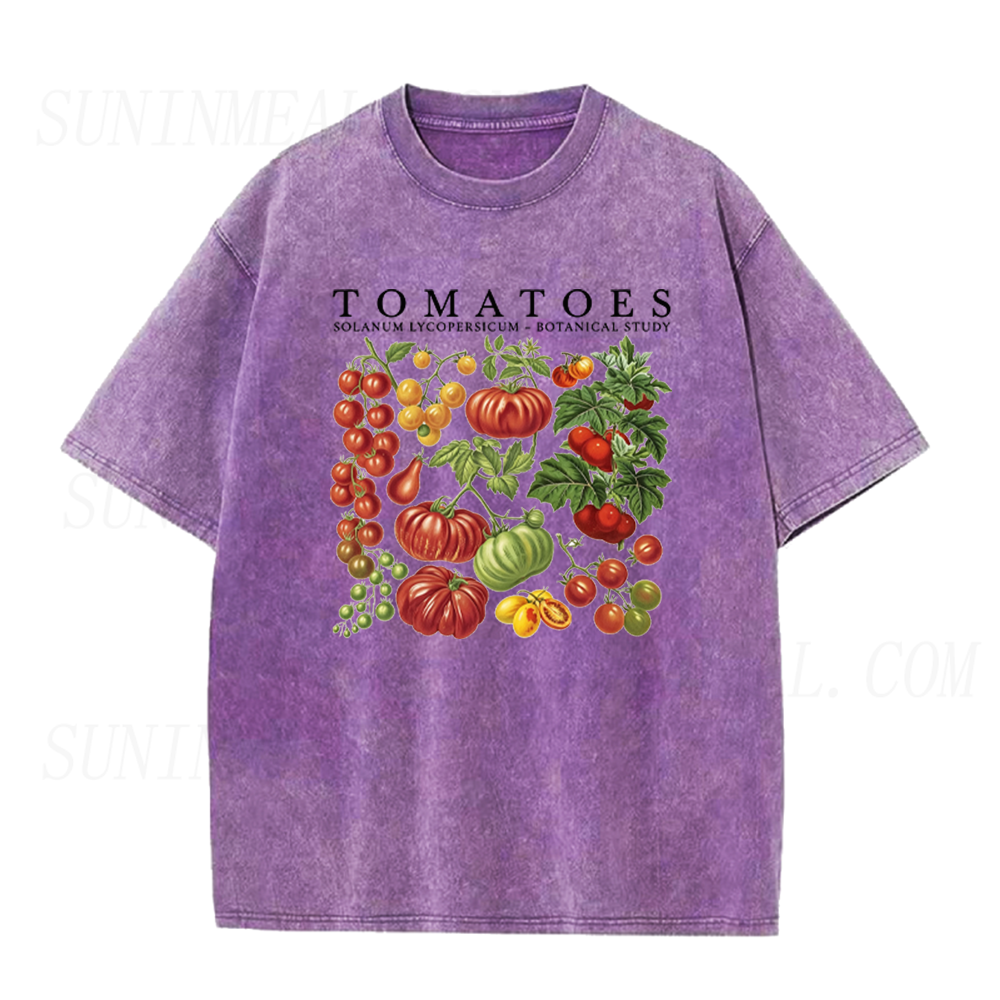 Vintage Botanical Tomatoes Graphic Unisex Tee