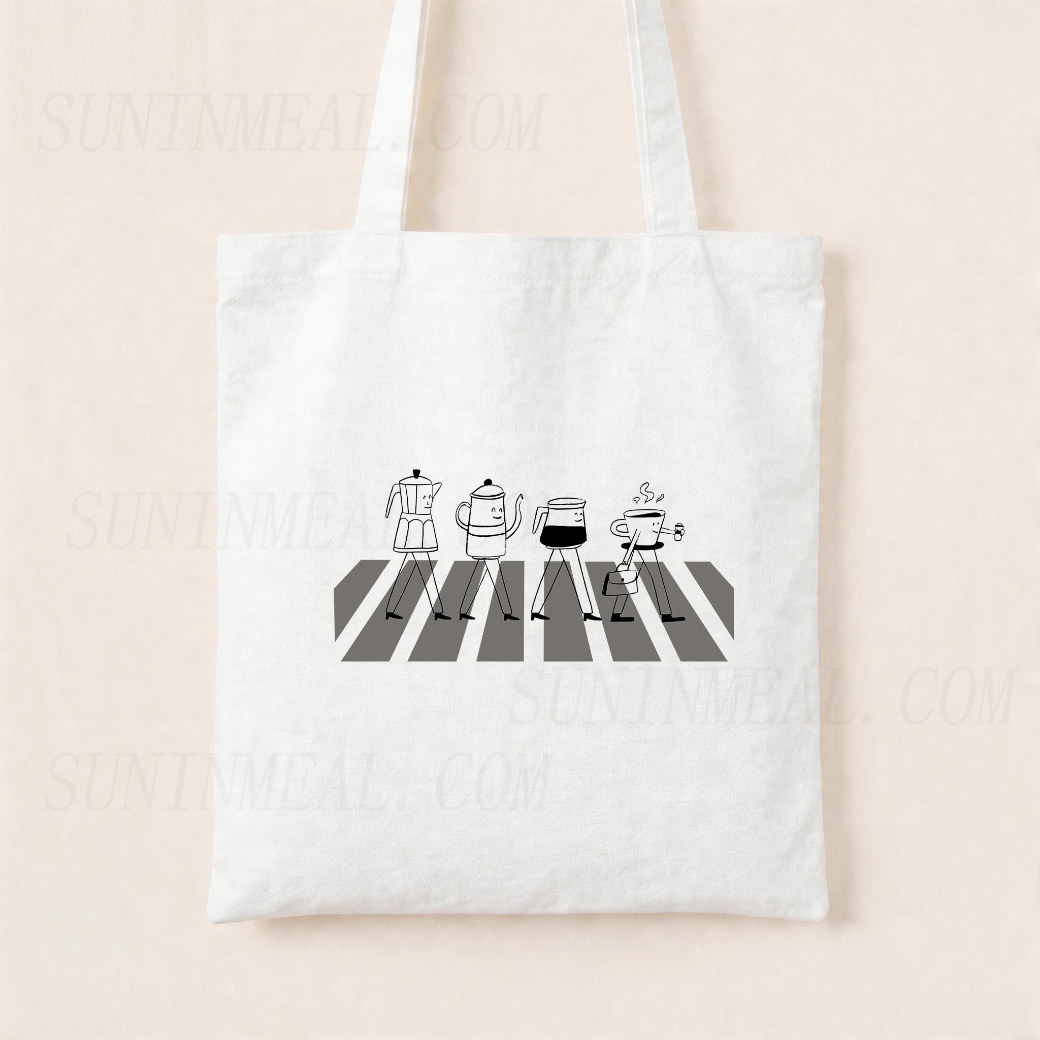 Coffee Canvas Tote Bag