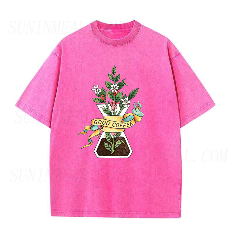 Brewed Good Coffee & Blooms Unisex Tee