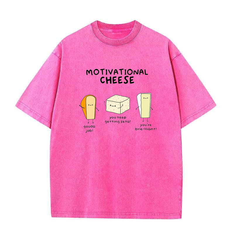 Motivational Cheese Unisex Tee