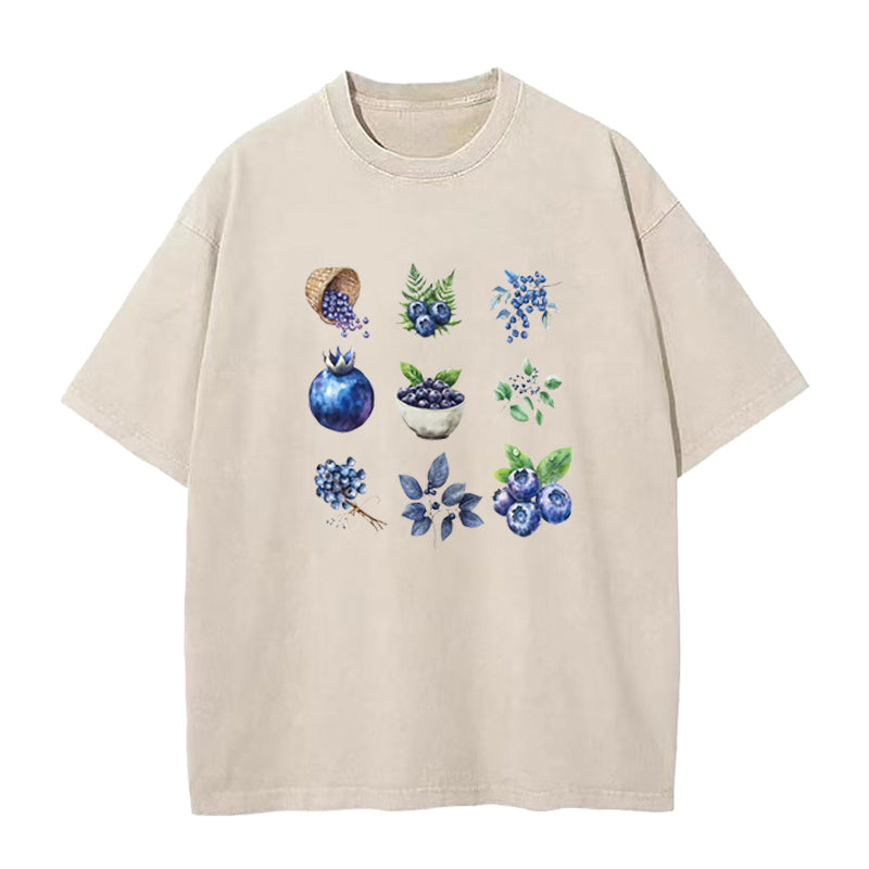 Blueberries Unisex Tee