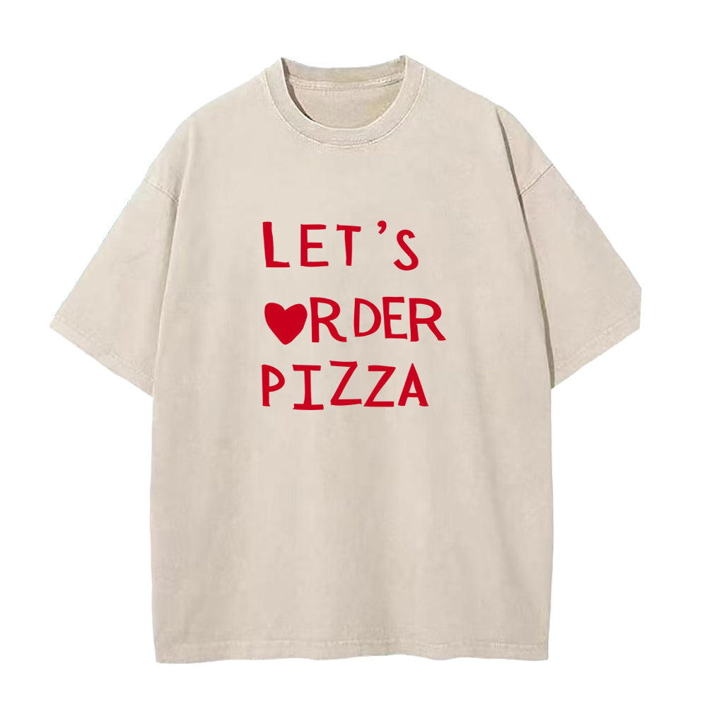 ピザを注文しよう ユニセックスTシャツ