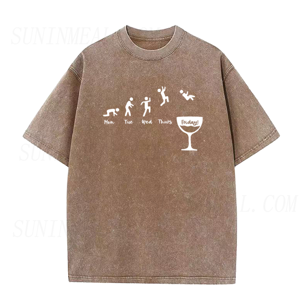 Monday To Friday Wine Lover Unisex Tee