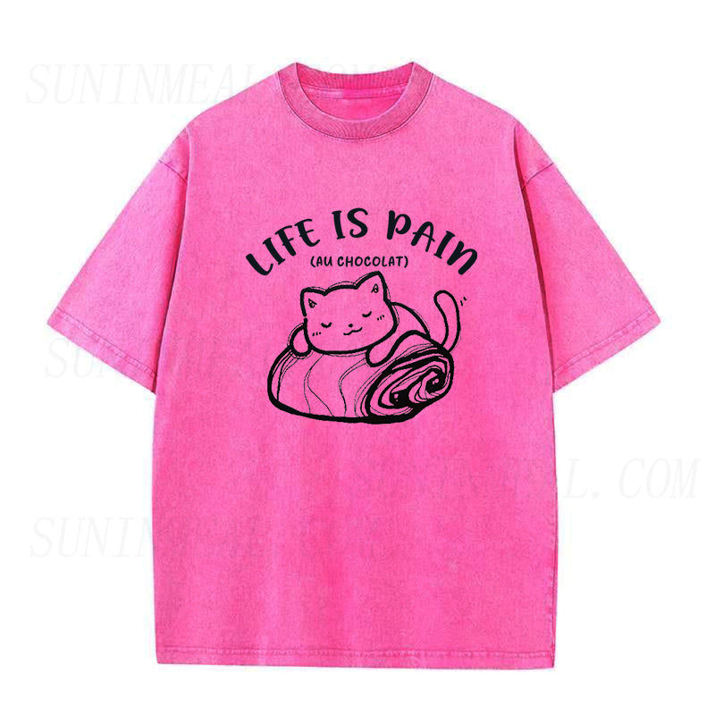 Life is Pain au Chocolat  Unisex Tee