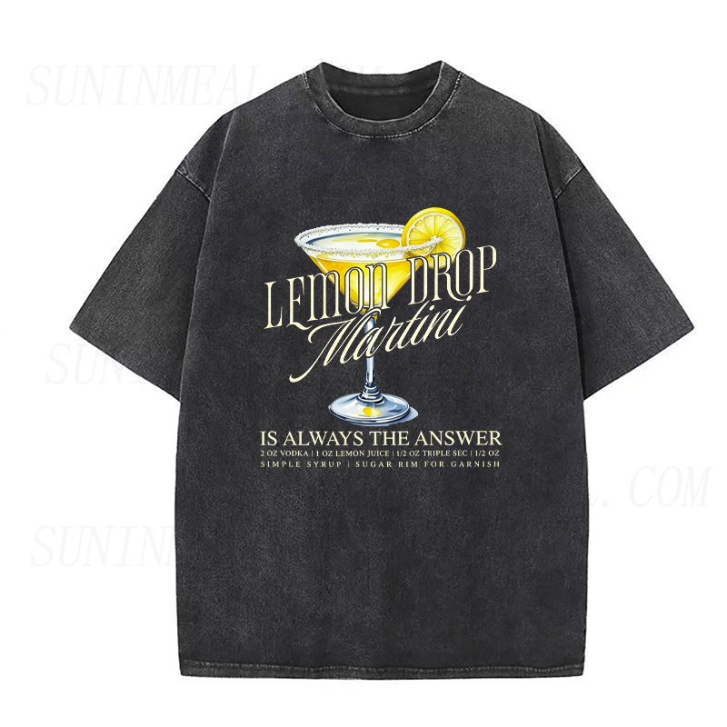 Lemon Drop Martini Unisex Tee