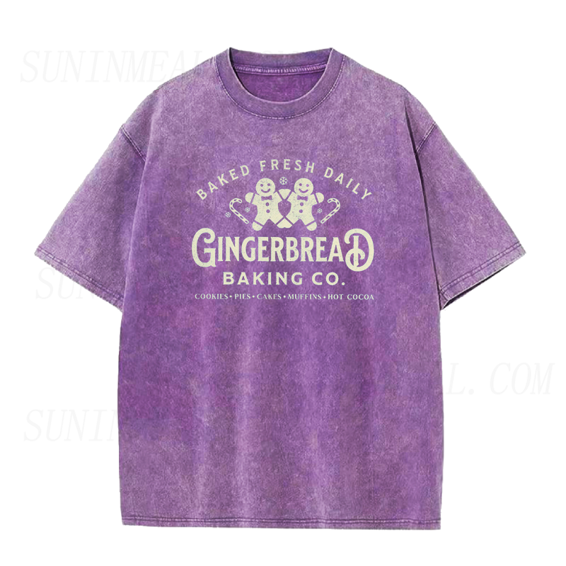 Gingerbread Baking Co. Christmas Unisex Tee