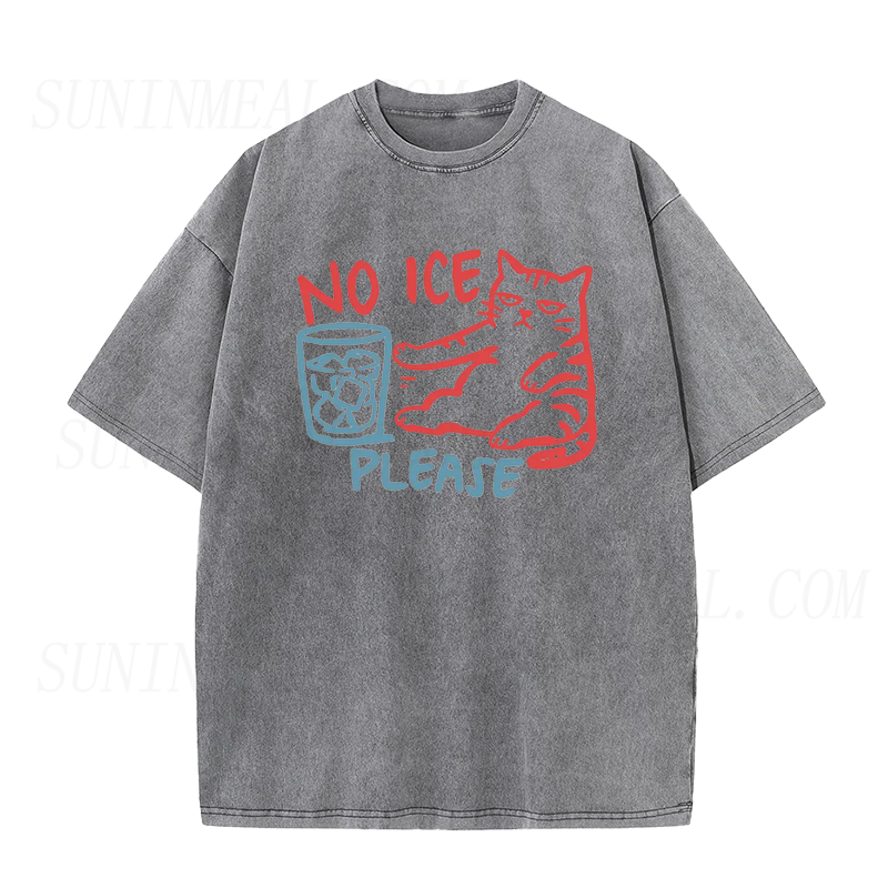 No ICE Please Cat Unisex Tee