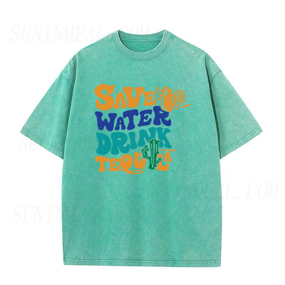 Save Water Drink Tequila Unisex Tee