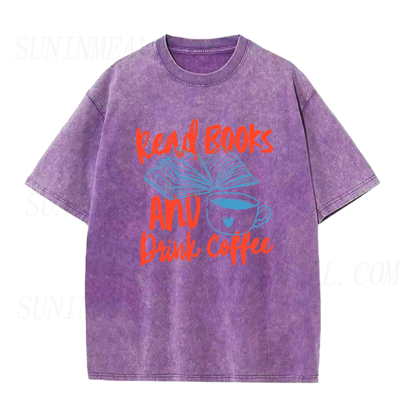 Read Books and Drink Coffee Unisex Tee